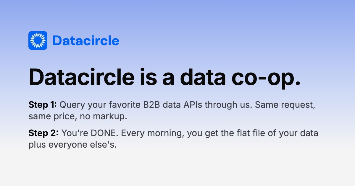 Datacircle preview